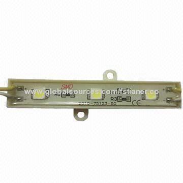5050 LED Module, 0.72W 3 LEDs/Piece, CE and RoHS Marks