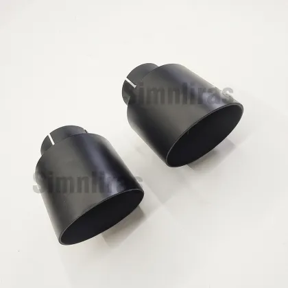Petrol/ Diesel Matt Black Crosshair Quad Exhaust System