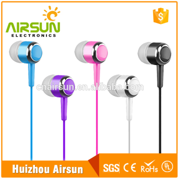 Customized Color Stereo Wired Earbud Earphones