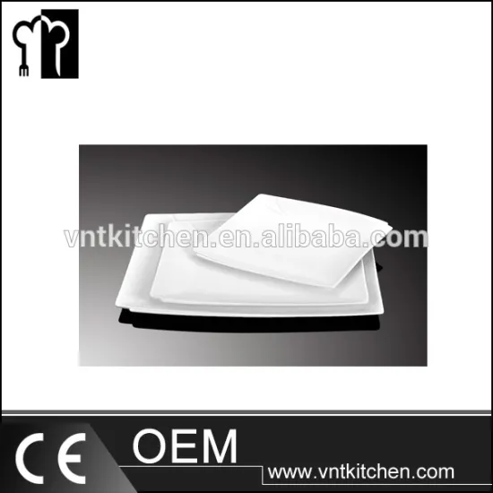 VNTY033 10" Ceramic Square Plate