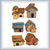 Hand made Landscape/Resin miniature cottage model/architectural building model maker ,creative toys,educational toys