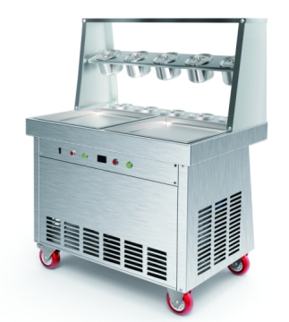 Stainless Steel Fried Ice Cream Machine - Fried Ice Roll Machine