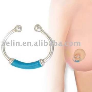 Non Piercing Nipple ring stainless steel UV Front Line body piercing jewelry