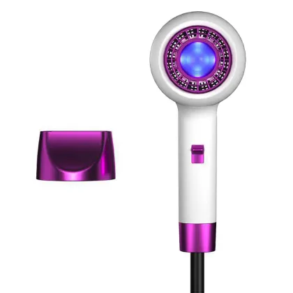 1300W Electric Dryer Carenegative Ion Smart Blu-ray Household Appliances Hair Dryer