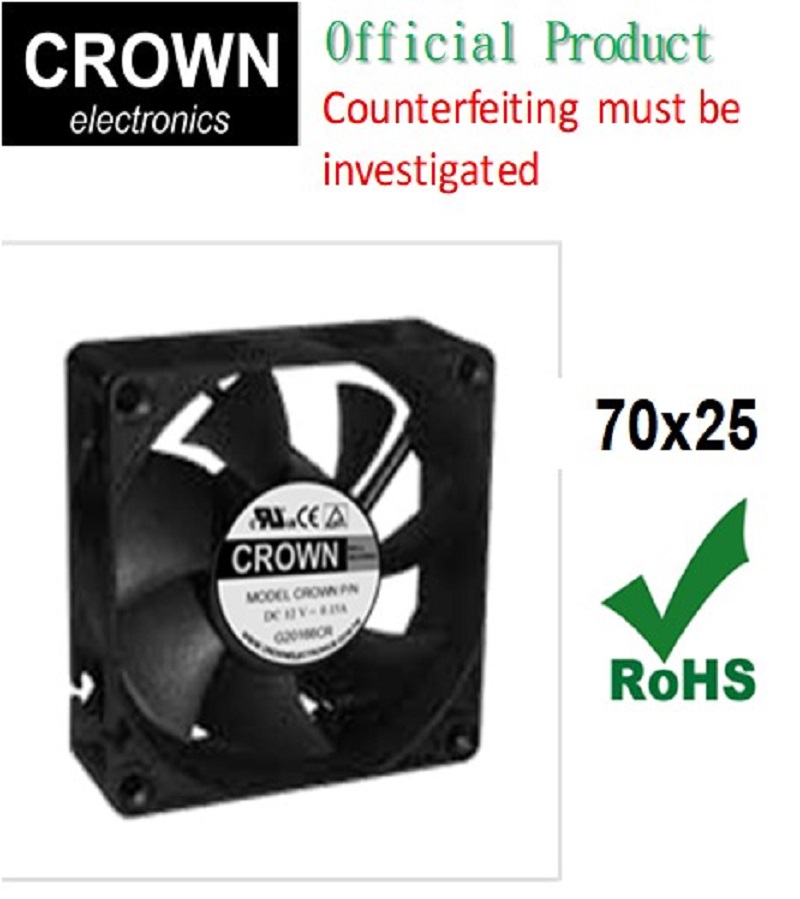 Crown 7025 Protection A5 DC Fan for Fashion