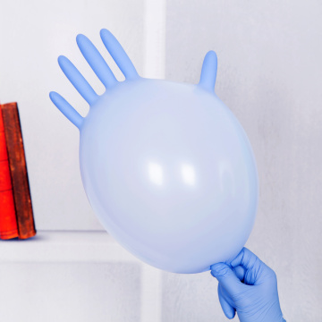 Anti static disposable medical gloves nitrile