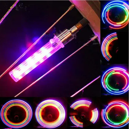 Multicolor Bicycle Wheel Light