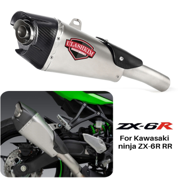 ZX6R RR Kawasaki Ninja Modifica del marmotta di scarico