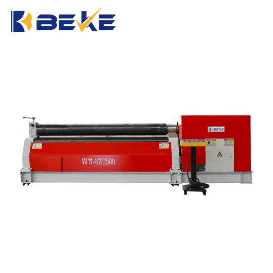 BEKE Hydraulic 3 Rollers Sheet Metal Rolling Machine: Advanced CNC Technology for Precision Processing