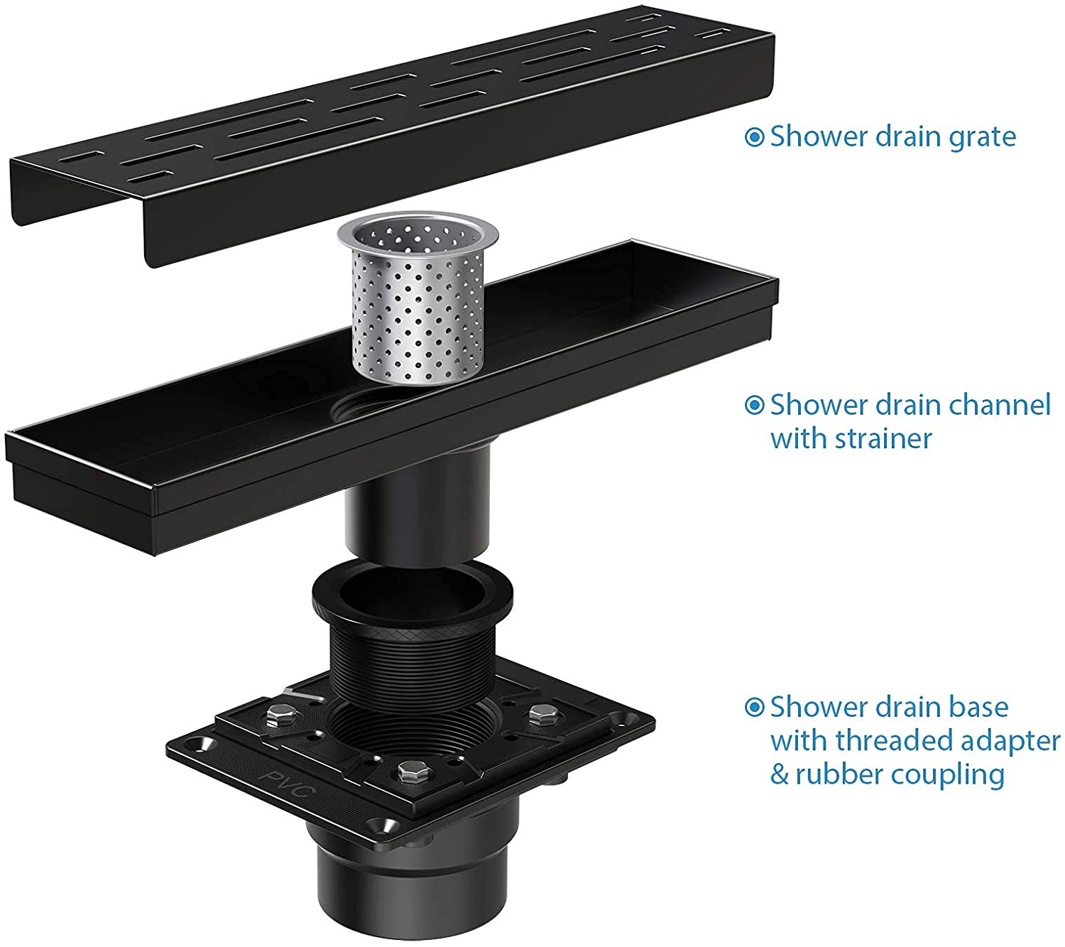 Rustless Rectangular Floor Drain