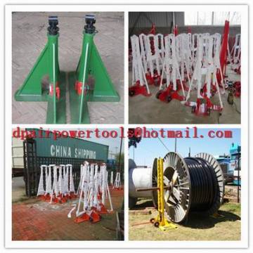 Cable drum trestles, made of cast iron,Jack towers,Cable Drum Lifting Jacks