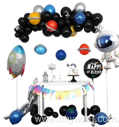Theme cartoon foil Balloons happy birthday party set