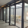 Custom aluminum folding doors double folding patio doors