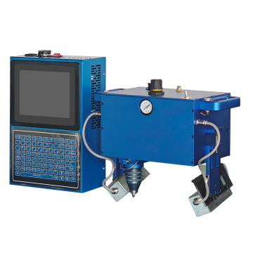 Máquina profunda 150x80mm G03 da marcação da pena do ponto da flange