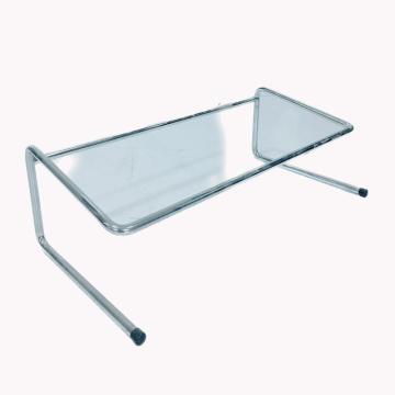 Glass display table stand for retail