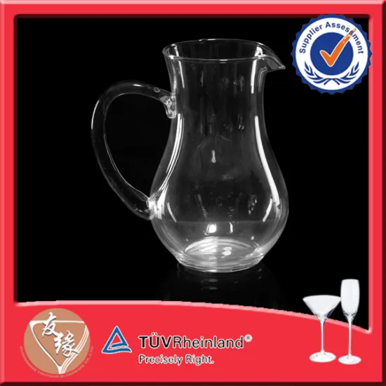 Unique 45oz Large Clear Glass Elegant Decanter