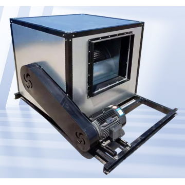 원심 화재 연기 배기 팬 박스