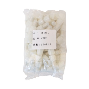 Gaochao CE8X Closed-End Wire Connector Nipple Crimping Cap 22-18AWG UL Certified PA Plastic Electrical Connectors