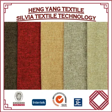 100% Polyester Faux Linen Voile Fabric Gauze Sheer Curtain Fabric