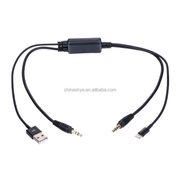 USB to 3.5mm AUX Cable for BMW X3 X5