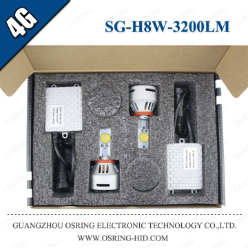 Auto led bulbs new design 4G H8 auto led headlight bulbs 35W 3200LM per bulb Headlamp