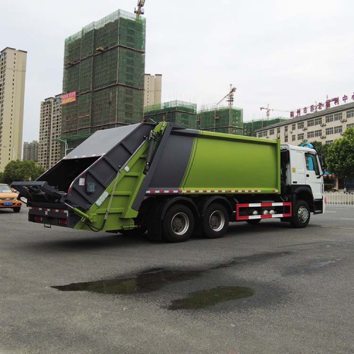 HHOWO 6*4 мусорный мусорный корзин мусоровой грузовик