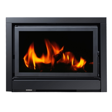See Through Cast Iron Wood Stove for Indoor Home Heating