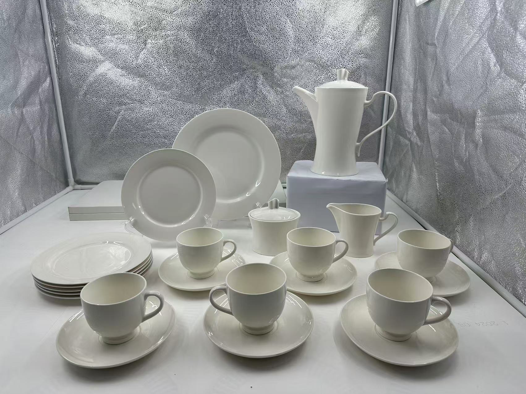 Ceramic tableware symbol of taste