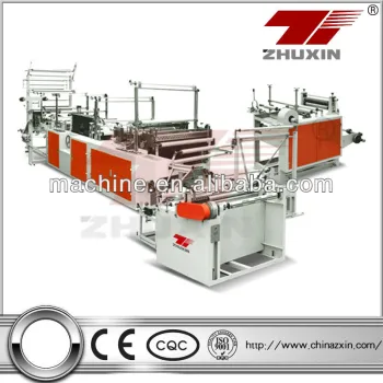 RLD-1000 Whole Automatic Continuous-rolled Ribbon-through Garbage Bag Making Machine