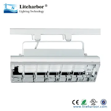 Parabolic Baffle Louver Fluorescent Track Lighting