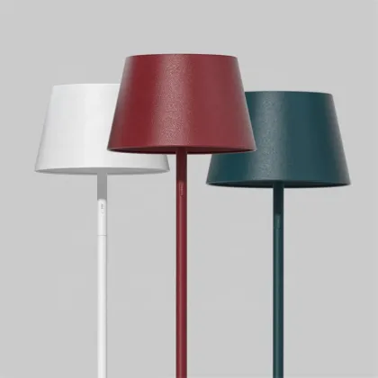 Modern Design Luxury Cordless LED Smart Corner Floor Lamps for Home Decor