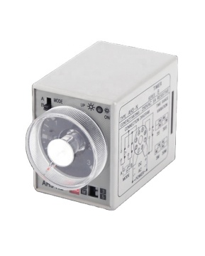 220V Adjustable AH3-NA Time Relay with 24V On-Delay Function for NC, NB, ND Applications