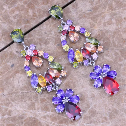 charm wedding earring colorful earrings jewelry christmas earrings jewelry
