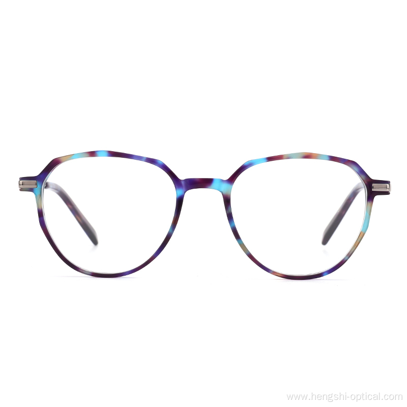 Newest Fashion High Quality Acetate Metal Optical Spectacle Frame