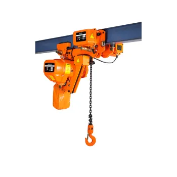 Double Speed Wireless Remote Control Electric Chain Hoist - 3T/5T/7.5T Low Clearance