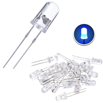 3mm & 5mm RGB Slow Flashing LEDs with Infrared - LED Holders