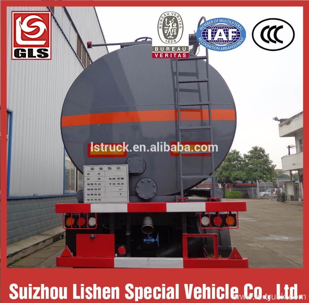 Rock wool insulated tank semi-trailer