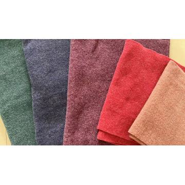 100% Knitted merino wool fleece fabric