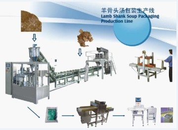 Bone and Vegetable Soup Weighing Packing Line (RZ)
