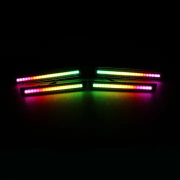 RGB RGBW Flow Series LED Side Marker Lights for 2015-2023 Dodge Challenger