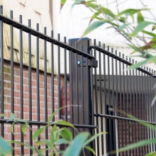 Fence à double fil pour jardin peinte en poudre pour le jardin