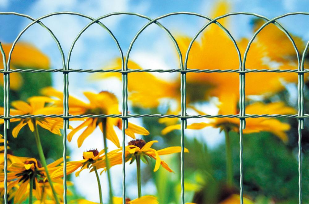 Clôture de bordure de jardin