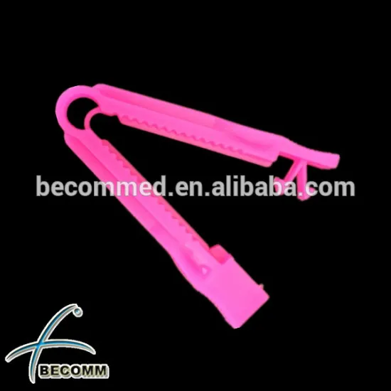 Disposable umbilical cord clamp