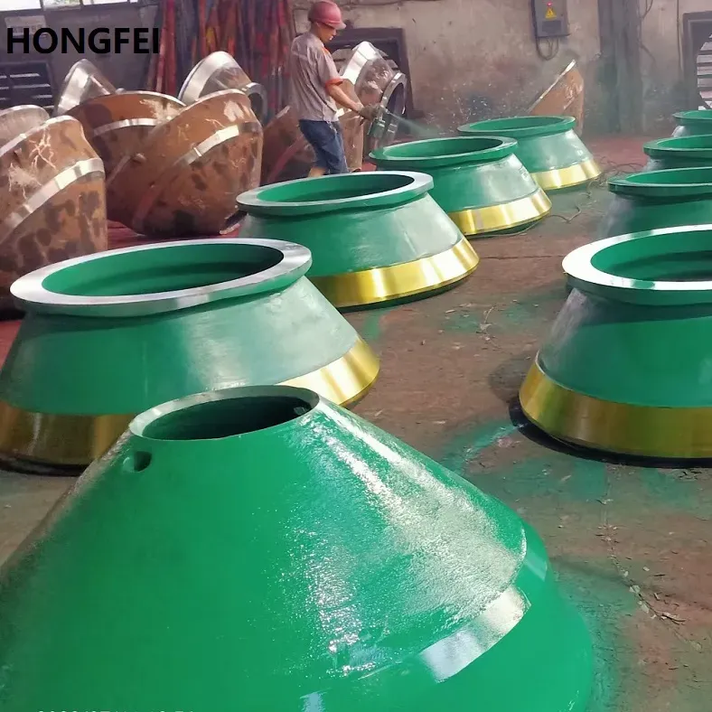 High Manganese Steel Casting Cone Crusher Parts