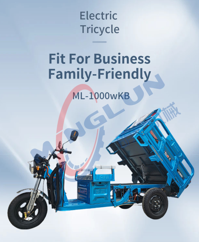 Electric Mini Dump Truck: Battery Operated Cargo Carrier for Farm Transport