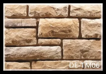 Durable villa exterior artificial rocks