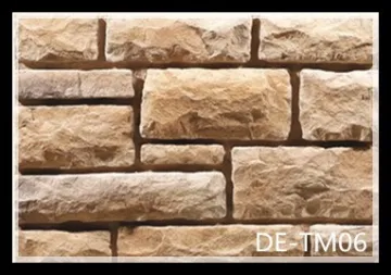 Durable villa exterior artificial rocks