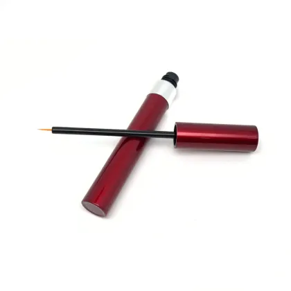 Aluminum eyelash growth fluid tube