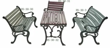 casting iron benches