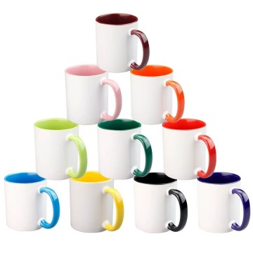 Special Hot Selling Blank Coated Ceramic Mugs for Heat Transfer Printing